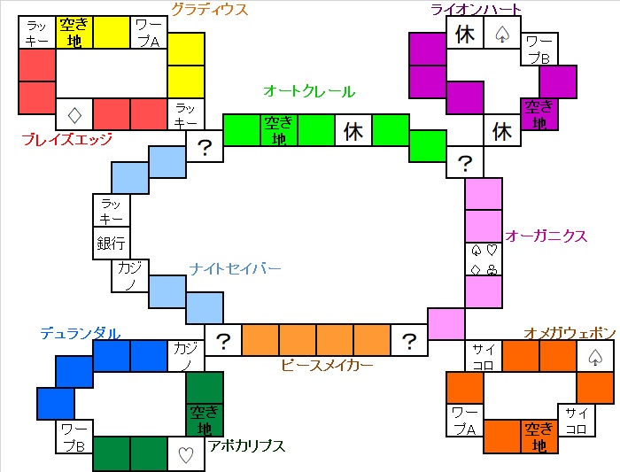 �����X�g/���������X�g���[�g DQ&FF 30th �U�� �T�����X�����̃}�b�v�}